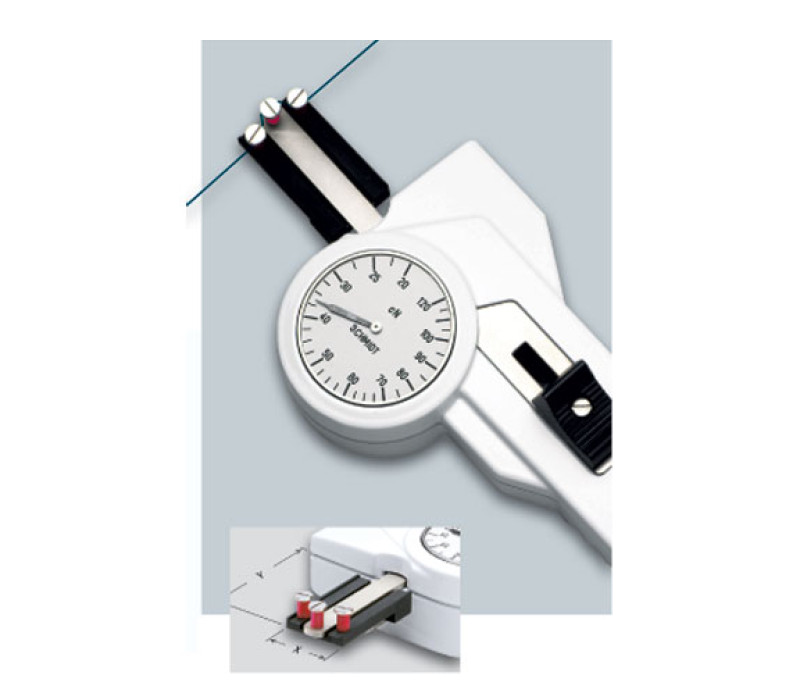 DXP Tension meter with smallest measuring head possible