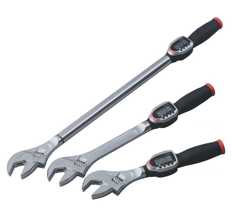 GEK Digital Torque Wrench with adjustable jaw
