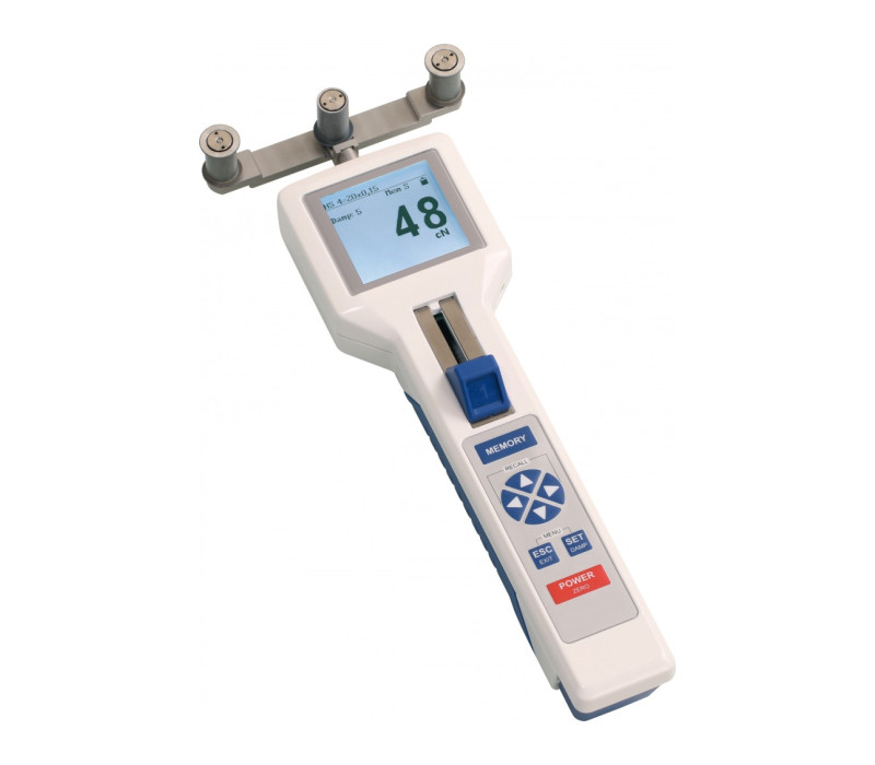 DTSB - DTXB Digital tension meter with wide rollers for tapes, bands and foils
