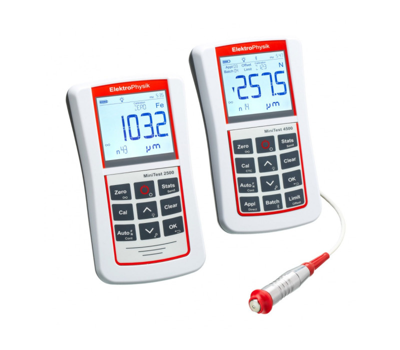 MiniTest 2500 - 4500 MiniTest 2500 and 4500 Coating Thickness Gauges