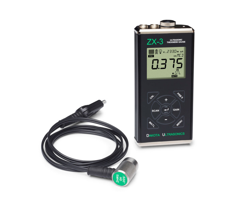 ZX-3 Ultrasonic Wall Thickness Gauge