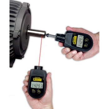 PLT-5000 Laser contact and non-contact tachometer