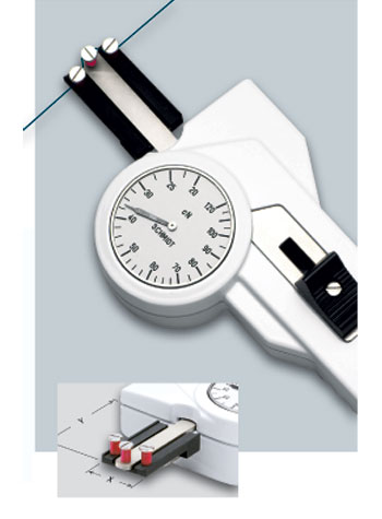 DXP Tension meter with smallest measuring head possible