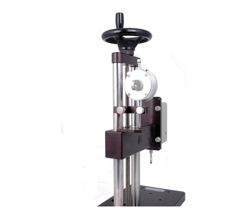 Optional dial gauge with bracket kit, rear view