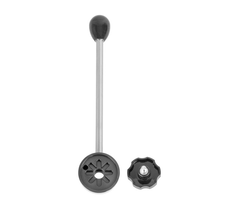 Lever can be set in increments of 30 degrees