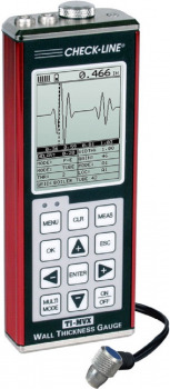 TI-MVX Ultrasonic Thickness Gauge with Enhanced Display and adjustable gain