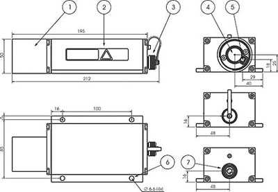 LDM41A LDM42A Laser Distance Sensor