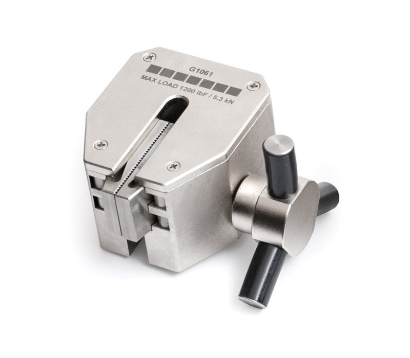 G1061 self-tightening wedge grip is useful for a wide range of tensile testing and pull testing requirements