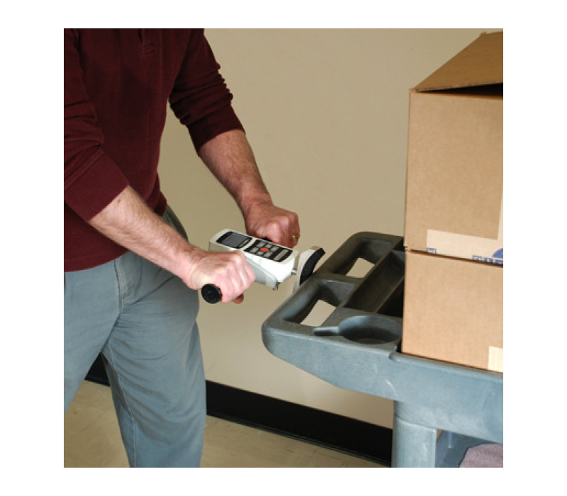 A typical job task analysis application of a G1021 with Series 5 digital force gauge.