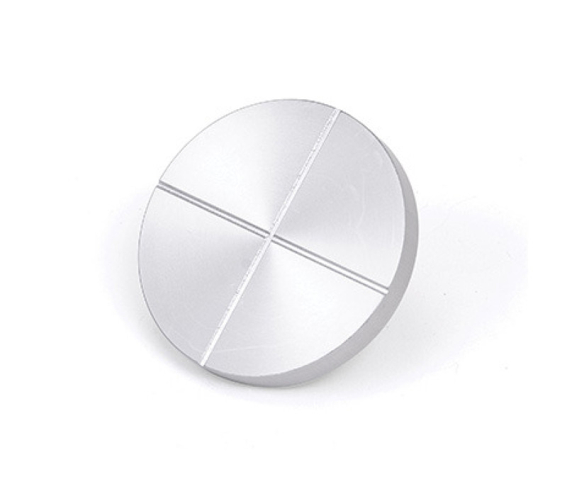 51 mm and 76,8 mm diameter compression plates with vented channels