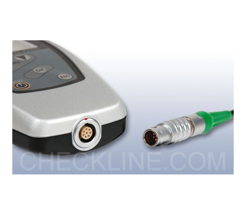 <b>Removable V-Groove Ring</b><br><br>The V-Groove ring can be removed to allow pin-point measurement on complex shapes.