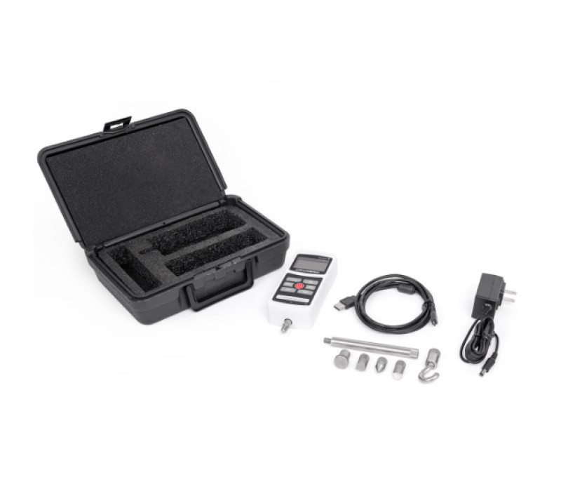Complete kit includes basic attachements and Mesur lite software