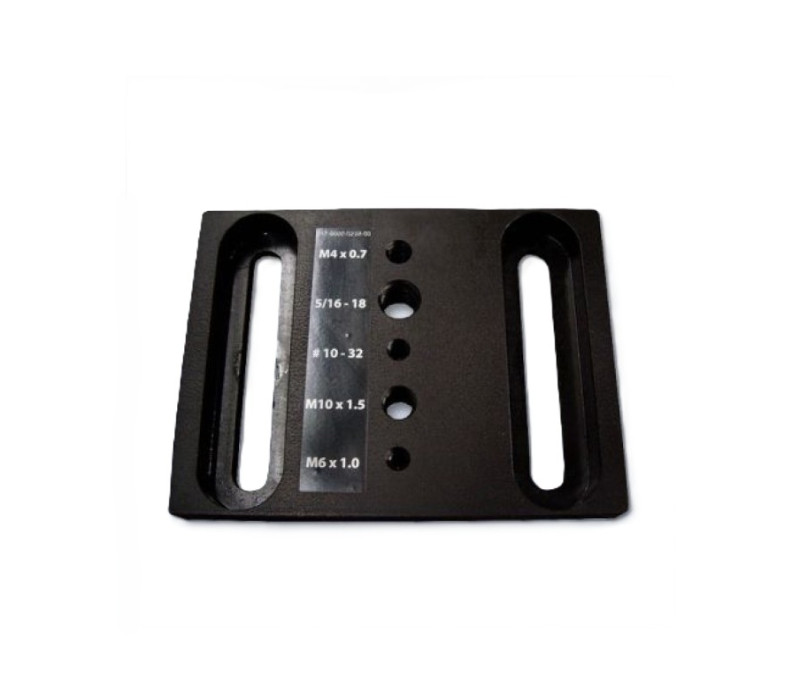 Ground plate with various theraded holes