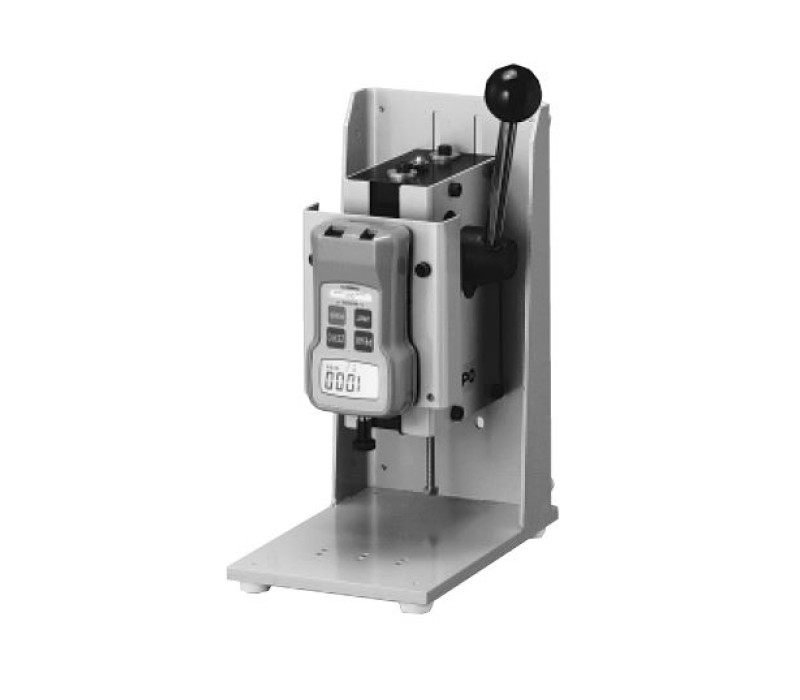 FGS-50S lever operated teststand with FGV digital force gauge
