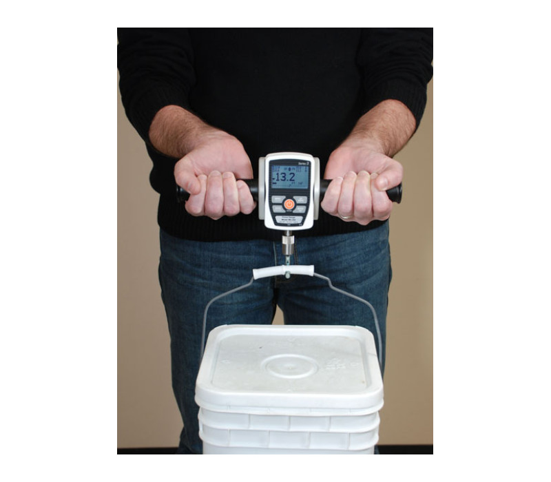 Lifting force is determined using a Series EK3 kit.