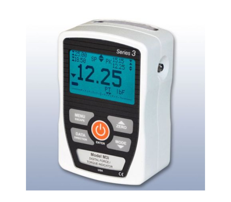 Model 3I indicator features an ultra-compact and ergonomic aluminum housing suitable for handheld or test stand use.