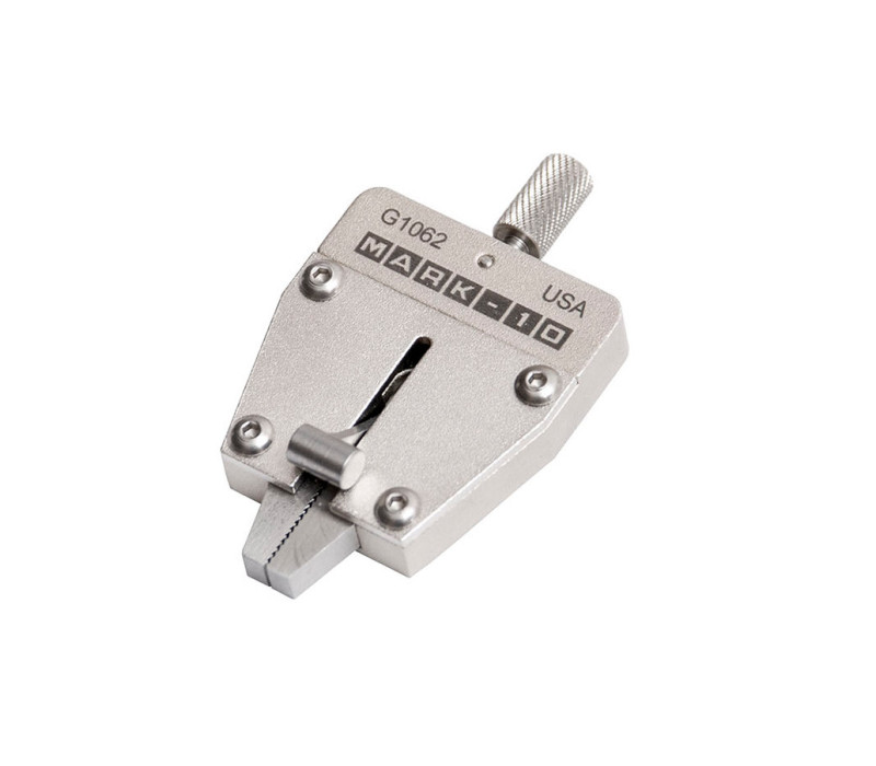 G1062 miniature self-tightening wedge grip is useful for low force pull testing of small samples.