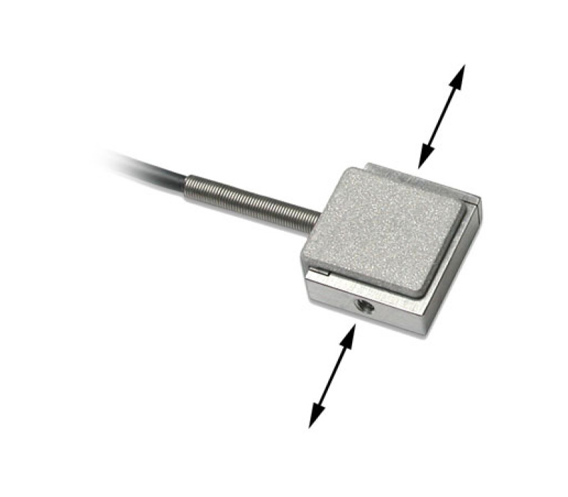 Force is applied to these surfaces. Threaded holes are supplied on both sides to accommodate attachments and mounting configurations