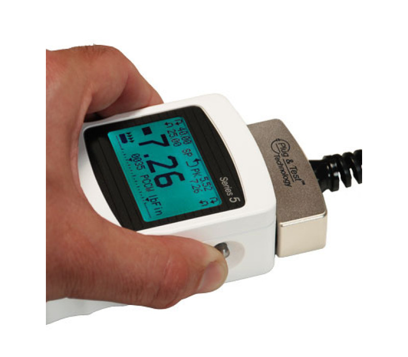 Optional tabletop mounting kit may be used to hold the sensor in place