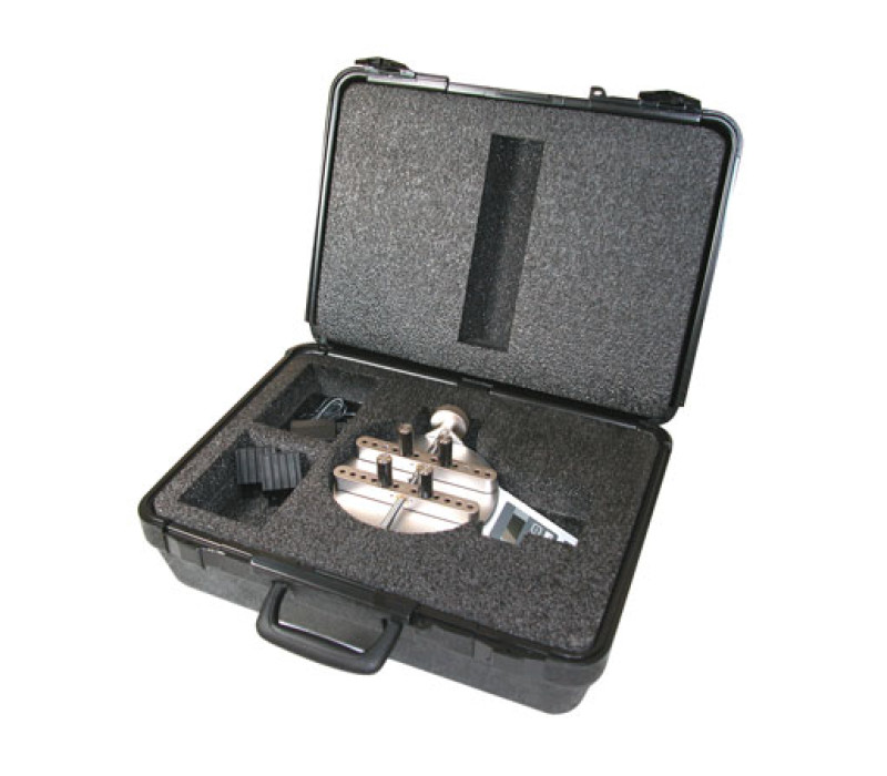 Optional carrying case with cushioned insert allows for safe storage and easy transportation. Provides storage space for the TT01 tester and accessories.