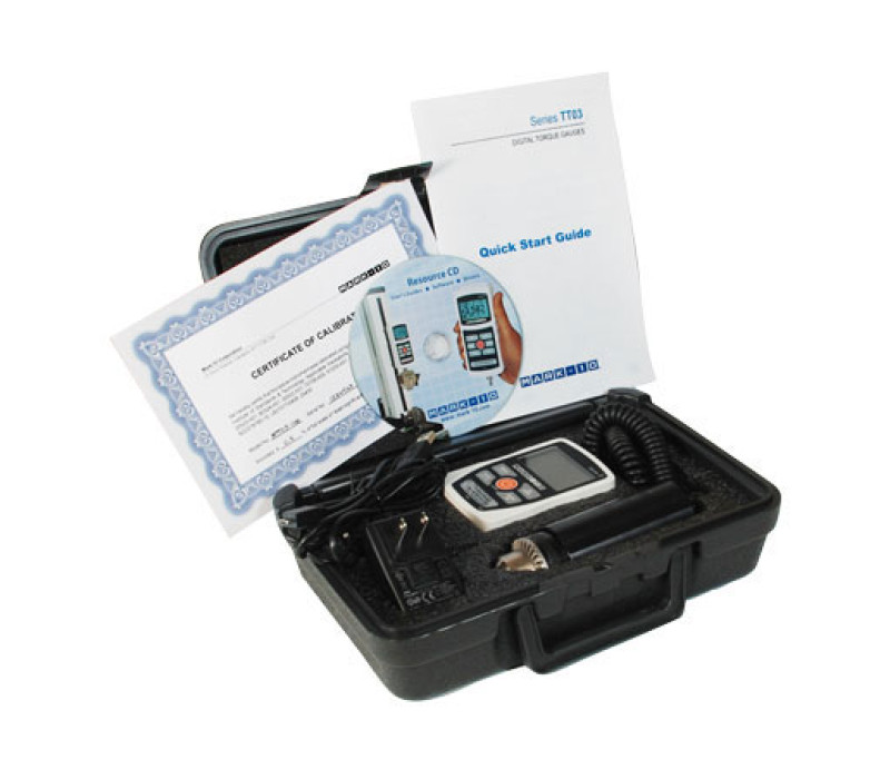 The Series-TT03 comes in a kit complete with case, software and certificate.