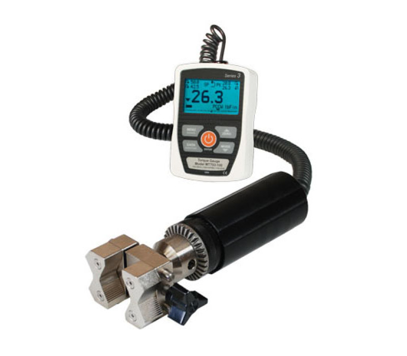 Series TT03C digital cap torque gauges are quick and economical solutions for basic handheld cap torque testing.