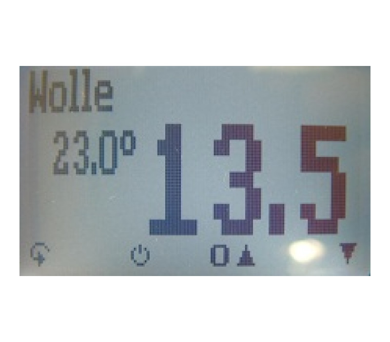 Grafic LCD display with backlight (128 x 64 pixels)
