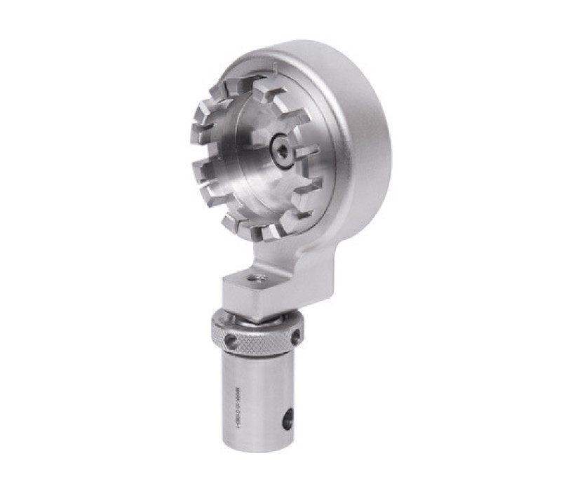 Compatible with quick-change eye end adapters that allow for simple grip removal / installation, and also prevent rotation.