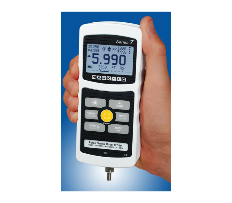Series-7 gauges feature a rugged aluminum housing with large, easily legible graphic display.