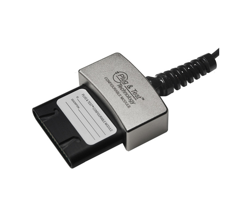 The PTA adapter interfaces with many strain gage-based sensors and Mark-10 indicators or Series F test frame