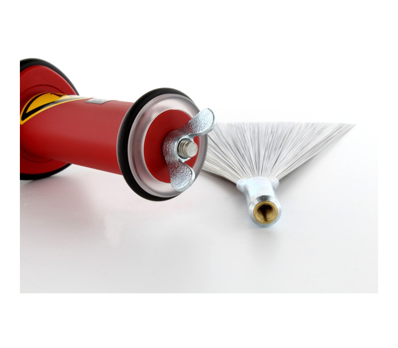Connection handle-metal sweeper electrode