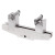 G1095-G1096-G1097, G1095 bend fixture base features movable blocks with 10 mm dia. rollers. Accommodates forces up to 2.5 kN.