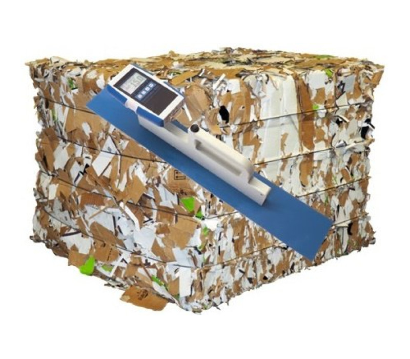 The RPM-6 measures the moisture content e.g. in paper bales