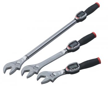 GEK Digital Torque Wrench with adjustable jaw