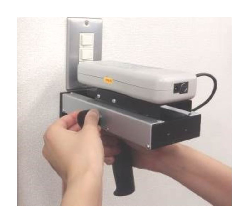 Ideal for measurement of switches on walls or ceilings with optional handles (MS-01)