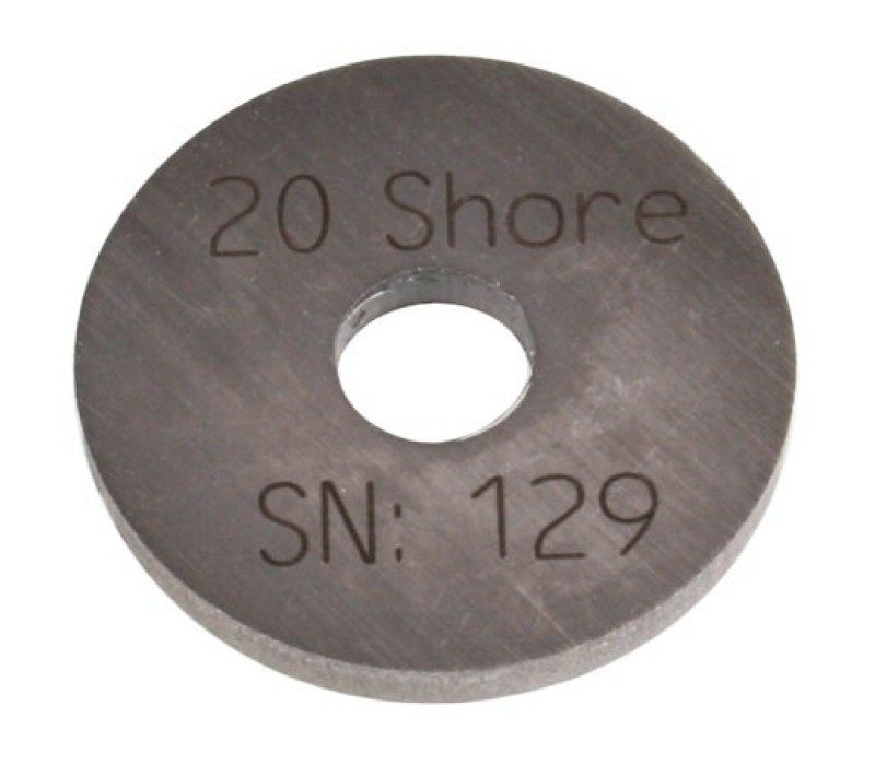 HB-CD-Durometer Certified Calibration Single disc 20 Shore