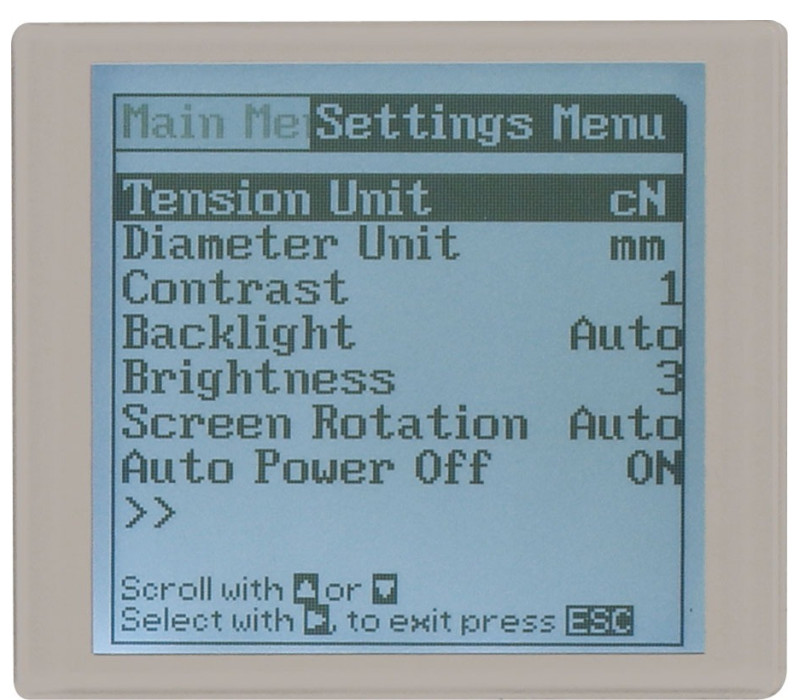 User-friendly LCD full-text display, some functions can be password protected