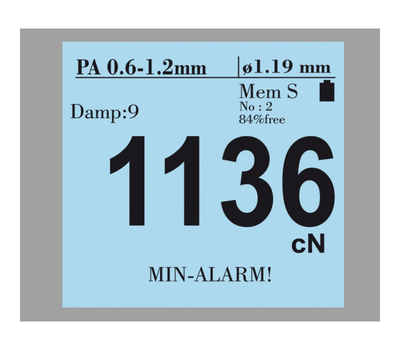 Numeric, with graph and set point markers