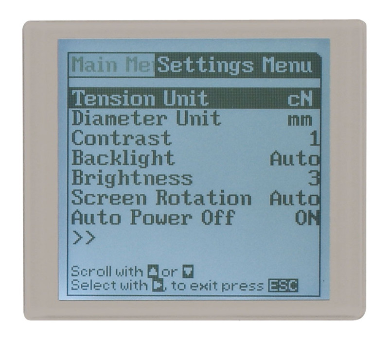 Easy to read backlight LCD Display. Password protection for some functions