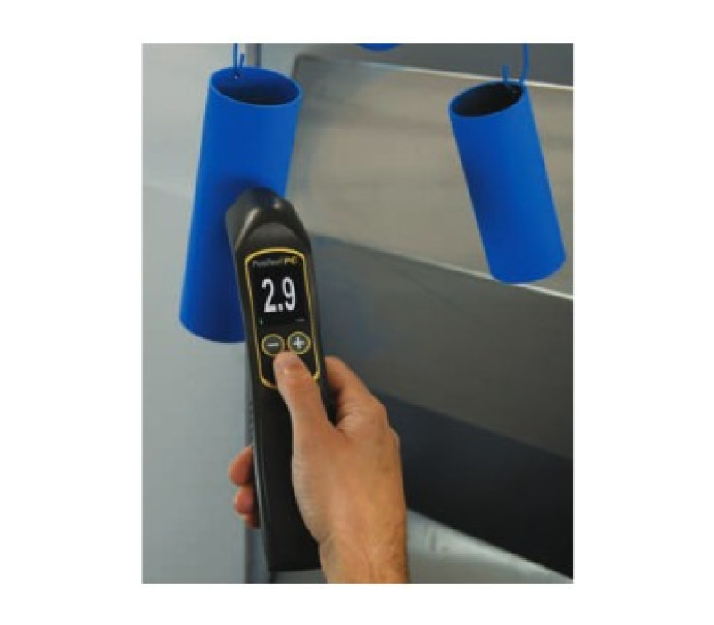 Fast measurement speed for moving lines and swinging parts
