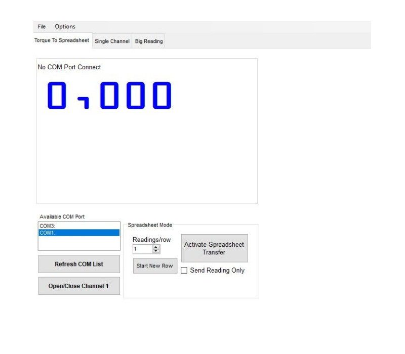 Tab Torque to Spreadsheet