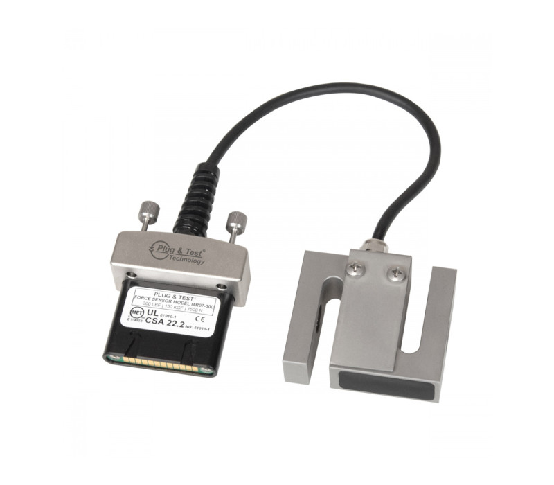 Series R07 Force Sensors are compatible with models F755, F755S, F1505, and F1505S test stands.