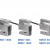 SERIES R07, The three physical sized of the Series R07 Force Sensors.
