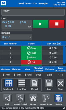 results view