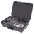 Series EKM5 Myometer kit, A cushioned carrying case accommodates the force gauge and all accessories.