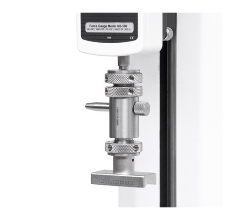 A quick-change eye end adapter allows for simple grip removal / installation, and prevents rotation during testing.