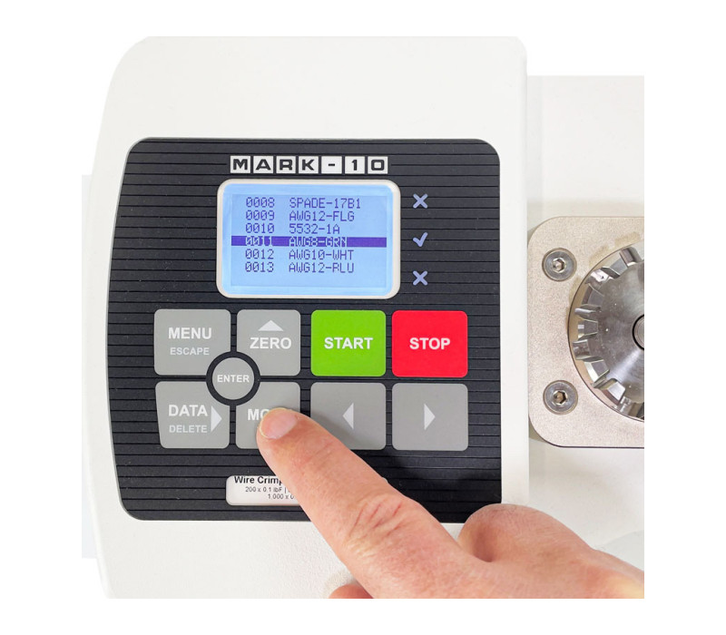 Save and recall multiple profiles, for quick and accurate switchover to different test methods. Profiles may be named with up to 10 alphanumeric characters.