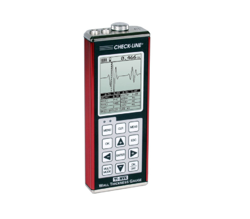 TI-MVX Ultrasonic Wall Thickness Gauge with datalogger, A scan and B scan.