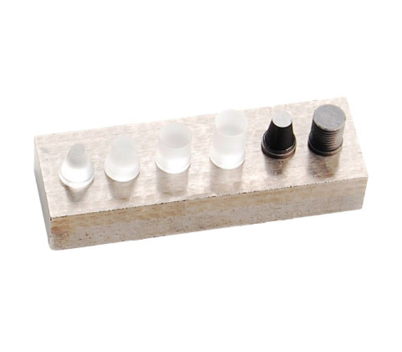 Available delay-line tips for T-402-X507 transducers