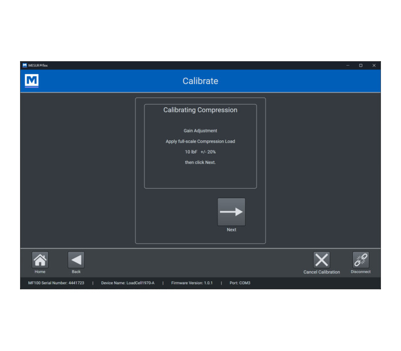 Includes an easy to use calibration wizzard